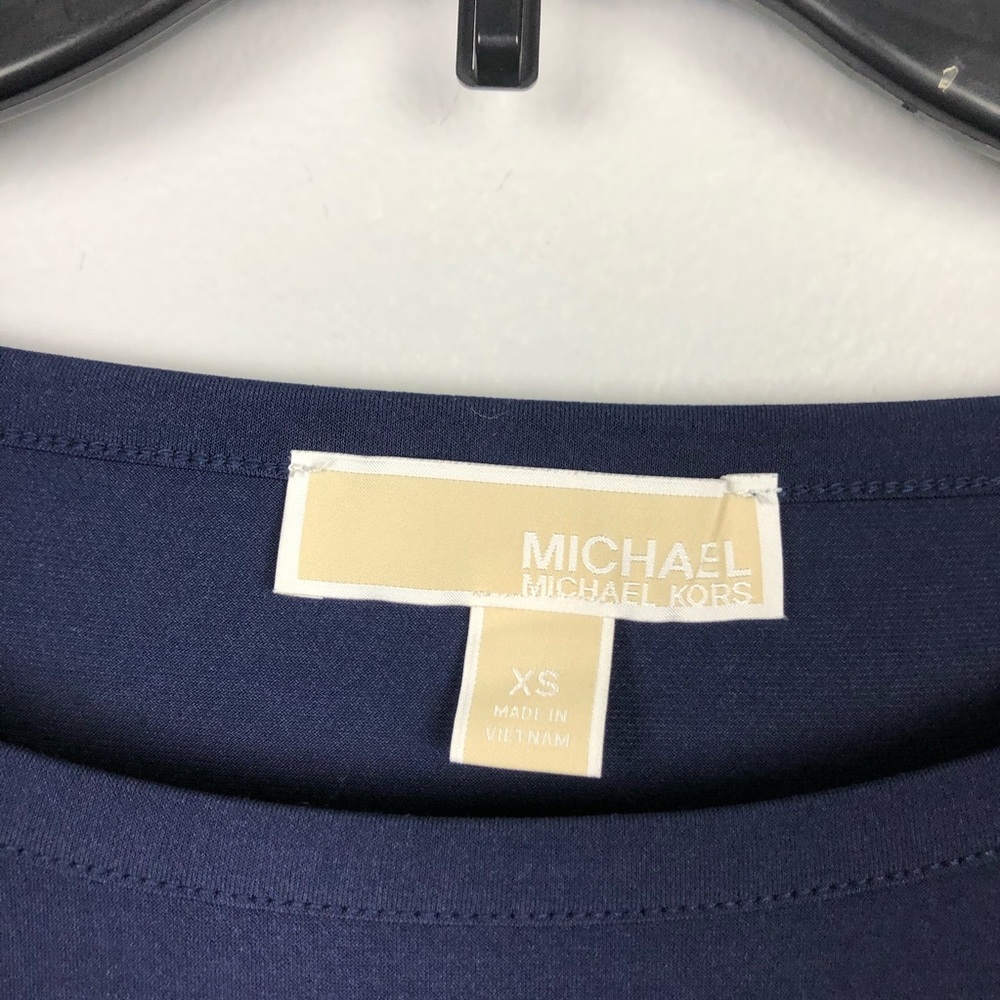 MICHAEL Michael Kors Boat Neck Studded Top - Picture 4 of 5